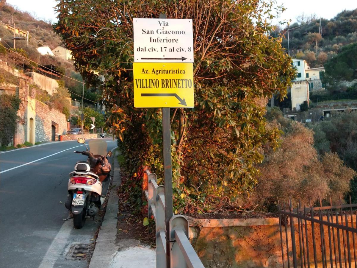 Villino Brunetto Azienda Agrituristica Camogli Eksteriør bilde